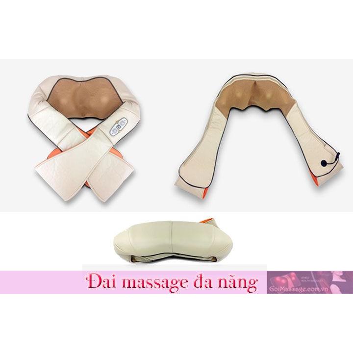 Đai đeo massage lưng vai cổ gáy Sheel loại đặc biệt