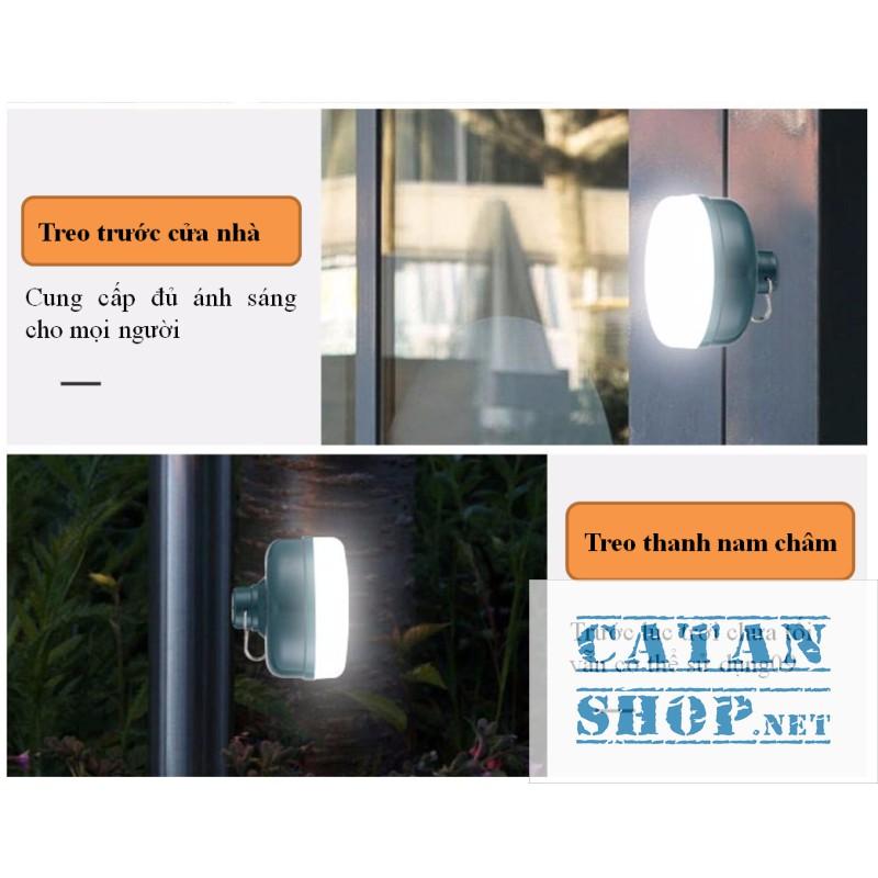 Bóng đèn LED sạc tích điện ánh sáng trắng, có đế hít nam châm, móc treo kèm theo công suất 12-24-36W HL145