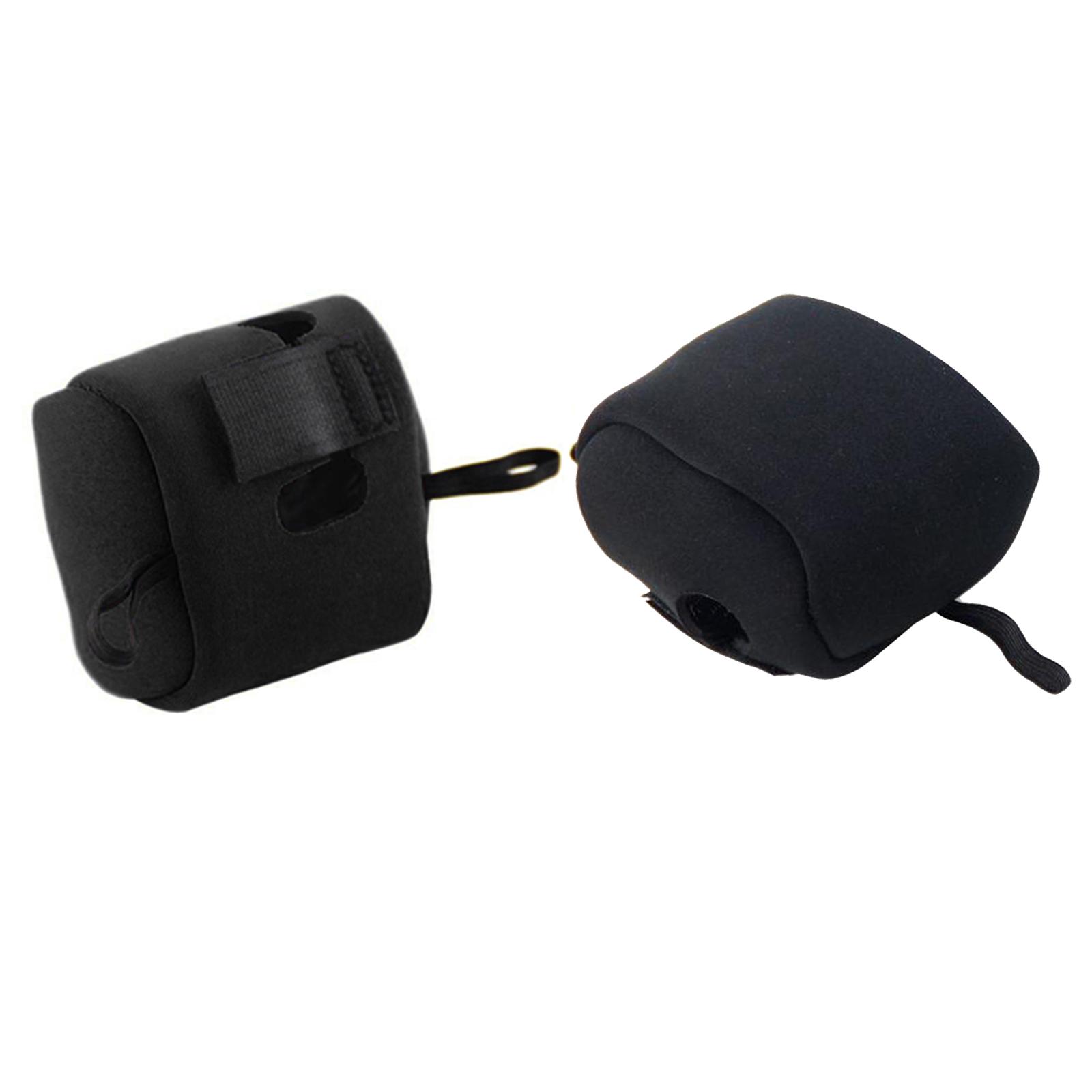 Outdoor Fishing Reel Protective Cover Storage Bag Pouch Neoprene Blue