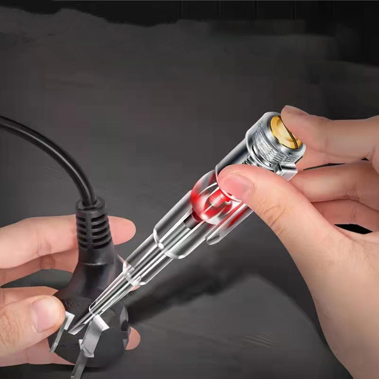 Circuit Tester Pen with LED for Wire Test Voltage Measuring Tool Electrician