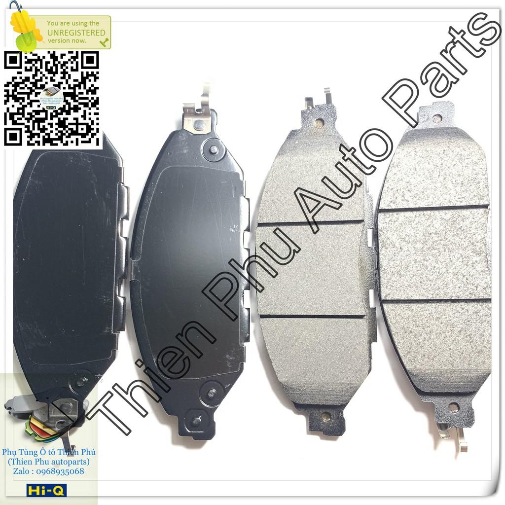 Má phanh chính hãng Hi-Q cho Nissan Navara 2016 Trước - Bố thắng trước. OEM Brake Pad : D10603JA0A