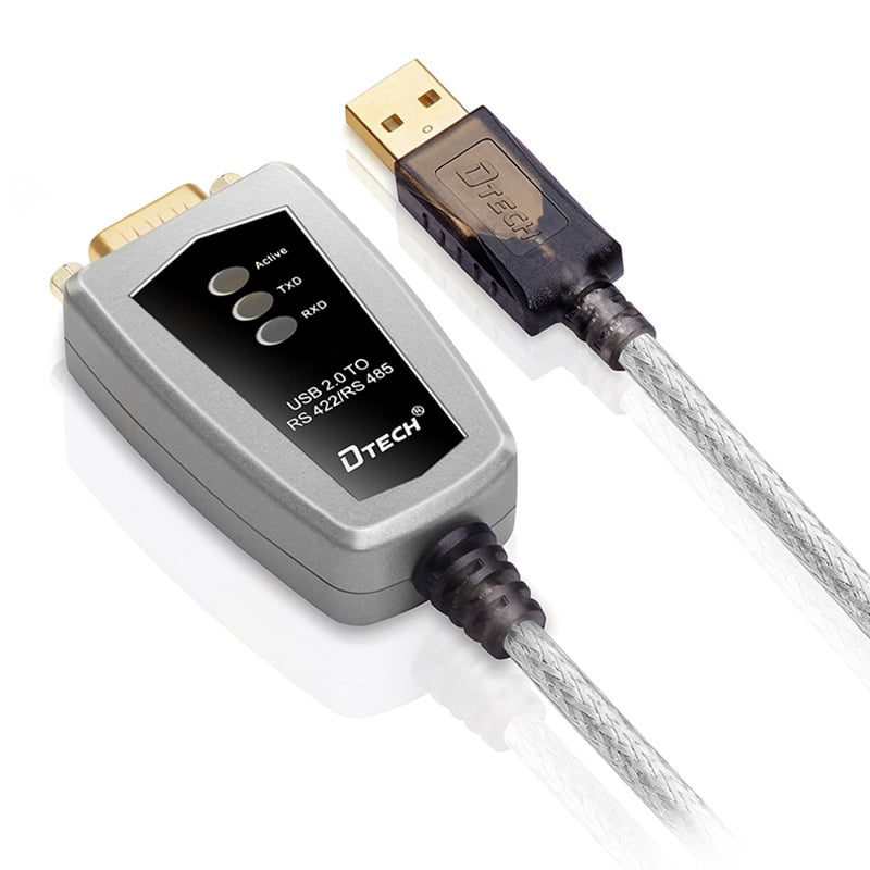 Cáp USB2.0 to RS485/422 DTECH DT-5119 0.5 mét. Hàng chính hãng !!!