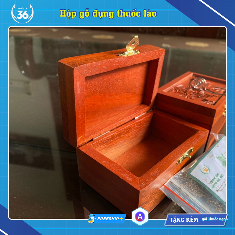 Hộp Gỗ Đựng Thuốc Lào