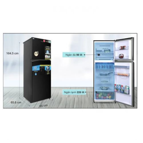 Tủ lạnh Panasonic 2 cánh Inverter 326L NR-TL351GPKV - Hàng chính hãng