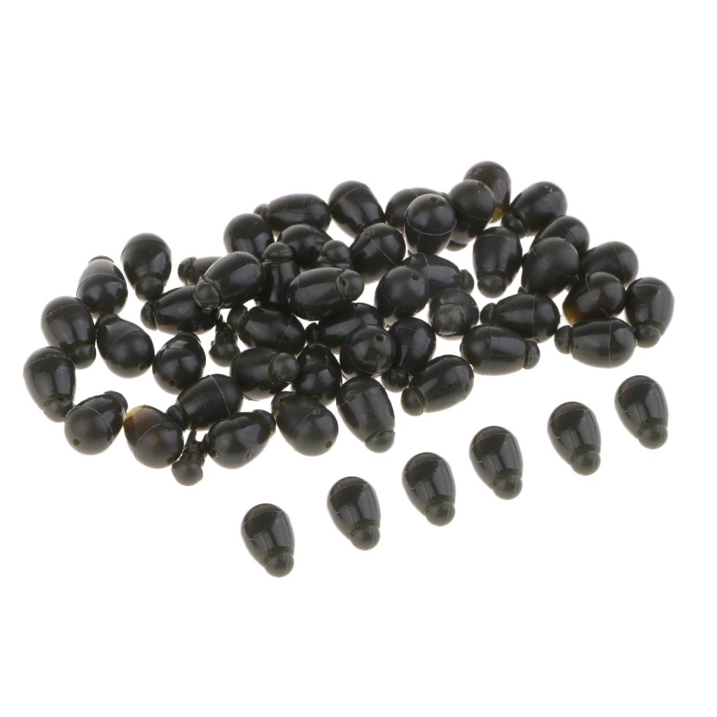 50x Quick Change Beads Hooklength Carp Terminal Tackle Method Feeder Fishing
