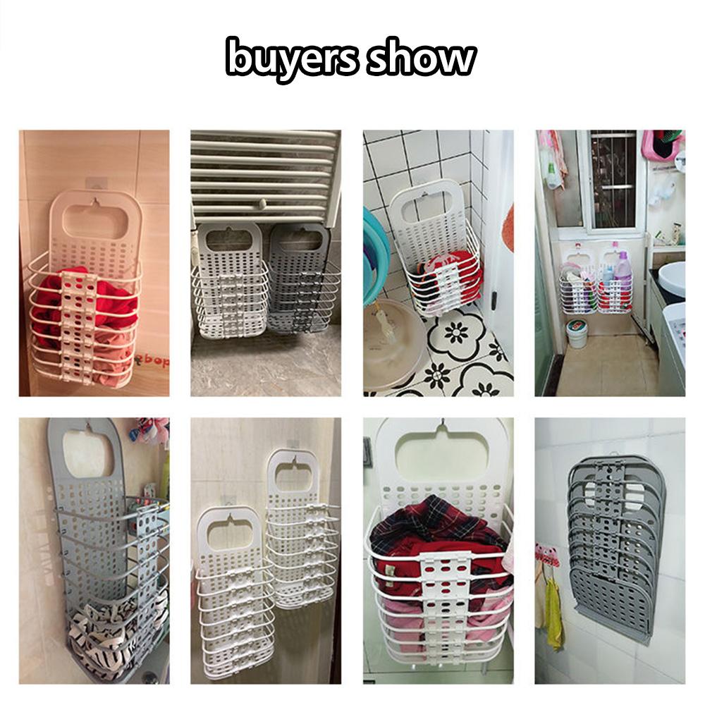 Giỏ đựng đồ giặt bằng nhựa Có thể thu gọn