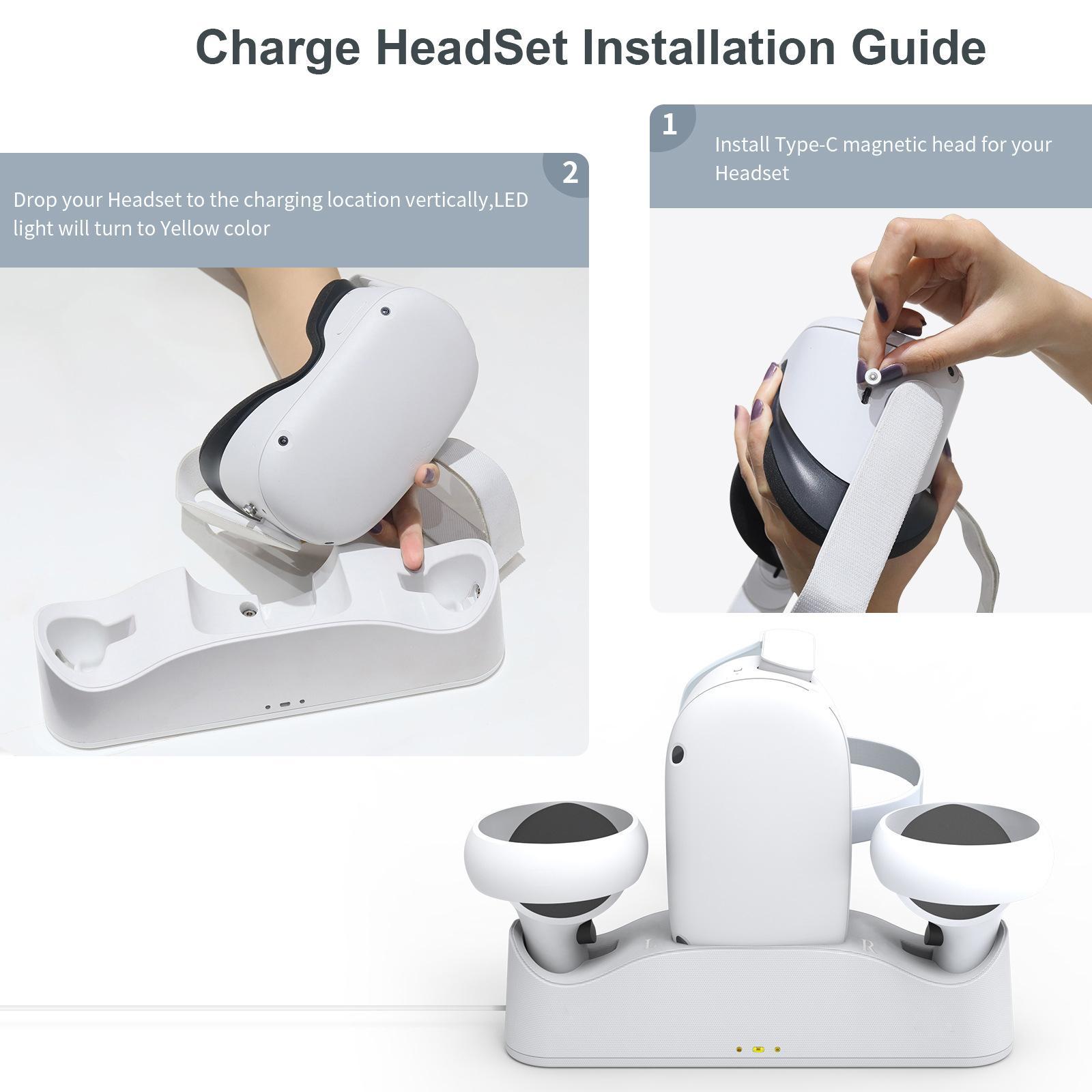Headset Storage Stand Base Display Stand  High Speed Charging