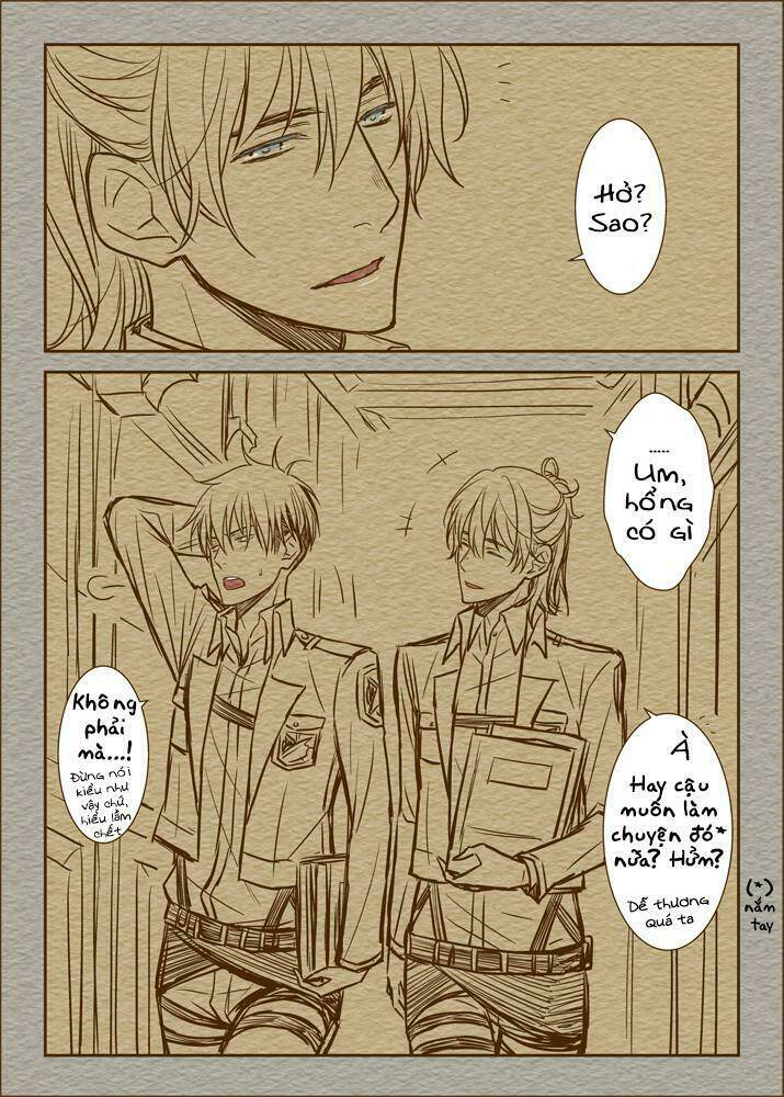 tấn công người khổng lồ - doujinshi jean kirstein chapter 4 4