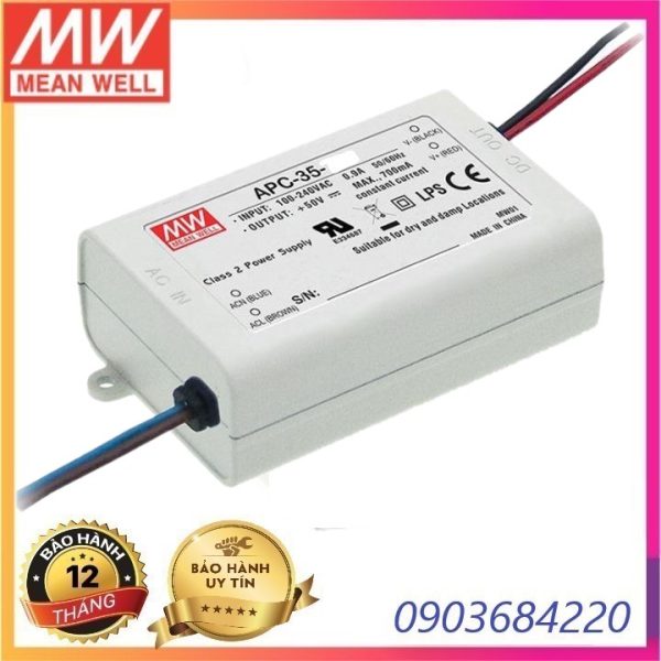 Nguồn Meanwell APC-35-700 Hàng nhập khẩu