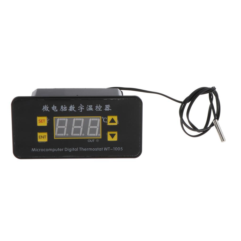 Digital Dual Display Temperature Controller Thermometer with NTC for Freezer