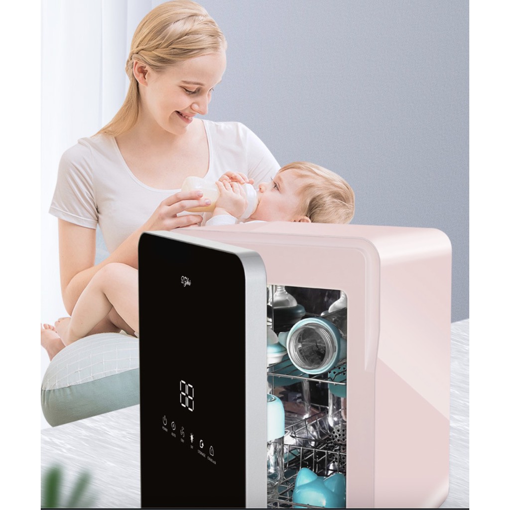 Máy Tiệt Trùng Sấy Khô bình sữa cho Bé vật dụng cho bé dung tích 18L GermanyTech
