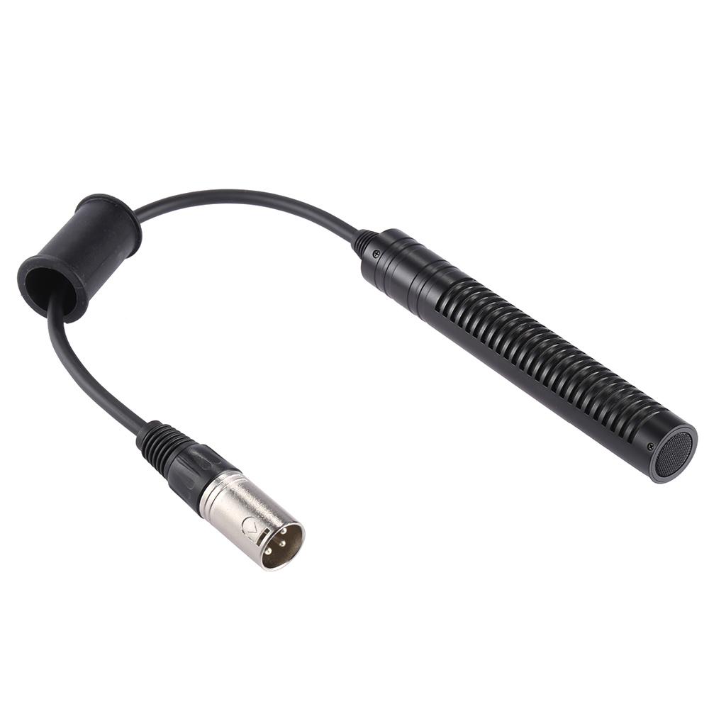 Video Recording Interview Photography Stereo Condenser Unidirectional Microphone Mic for Sony Panosonic Camcorders--XLR