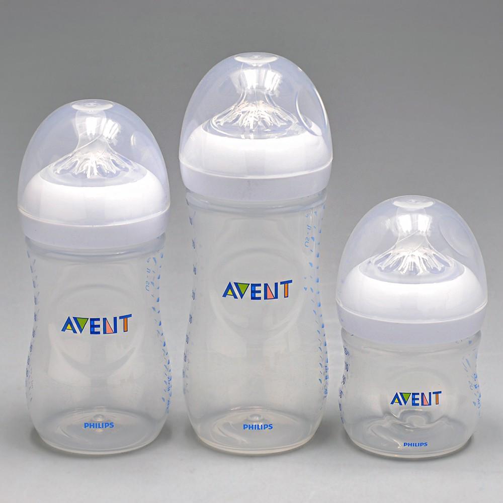 Bình sữa Philips Avent Natural 60ml / 125ml / 260ml / 330ml bằng nhựa PP, không có BPA