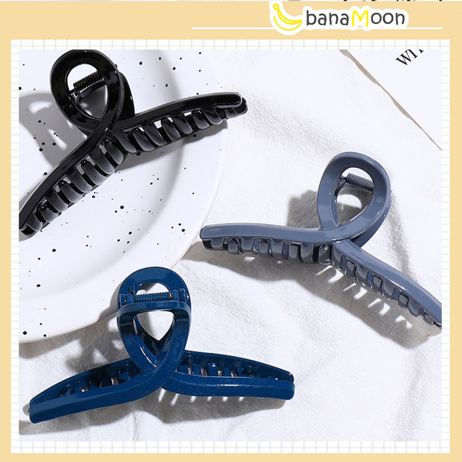 Kẹp tóc Hàn Quốc sang chảnh size to kẹp càng cua nhiều màu PK22-4-001-1
