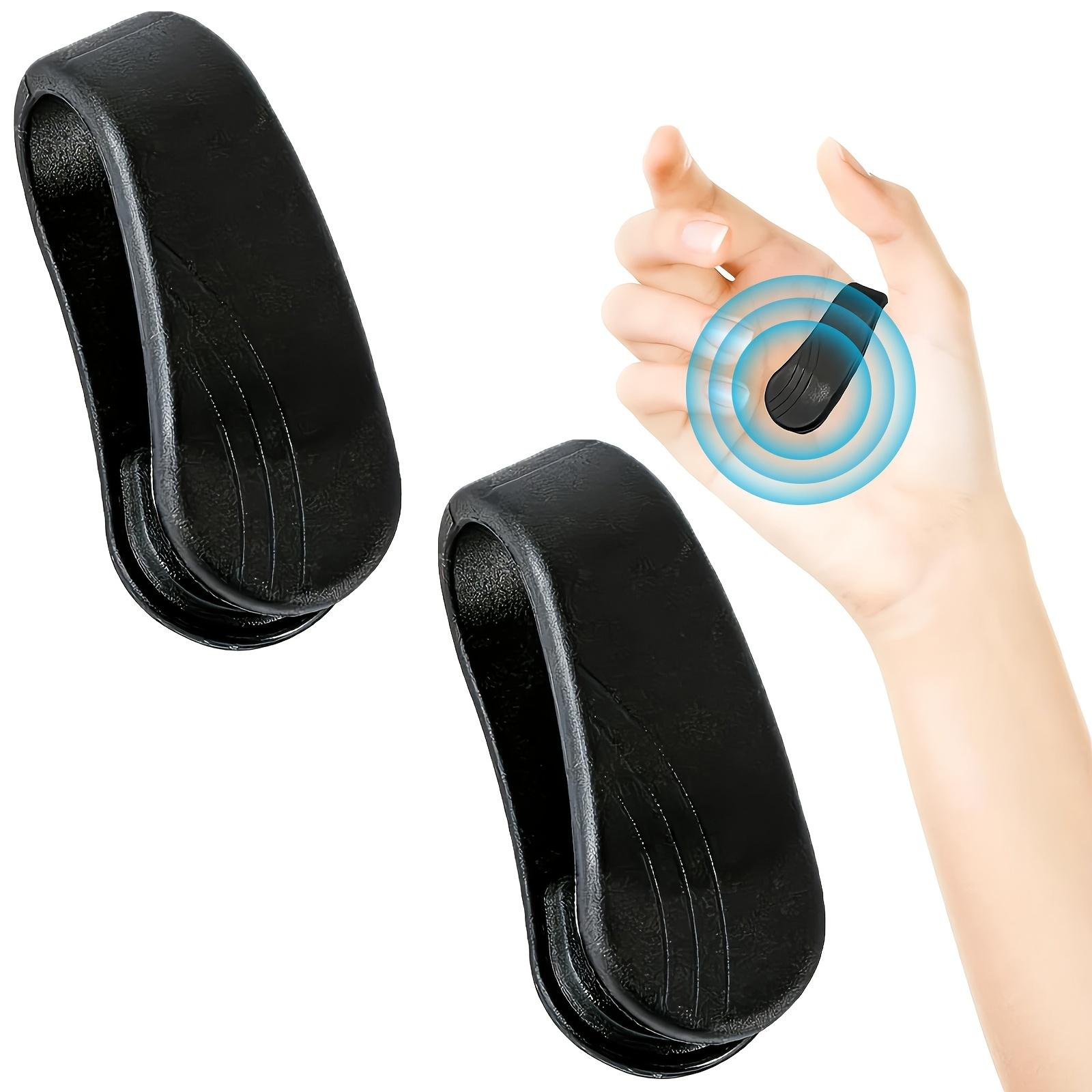 2PCS Hukou Massage Clip Actoint Massager Massage clip Hukou Massage Clip Thumb Actoint Massage Nhựa clip Color: Black