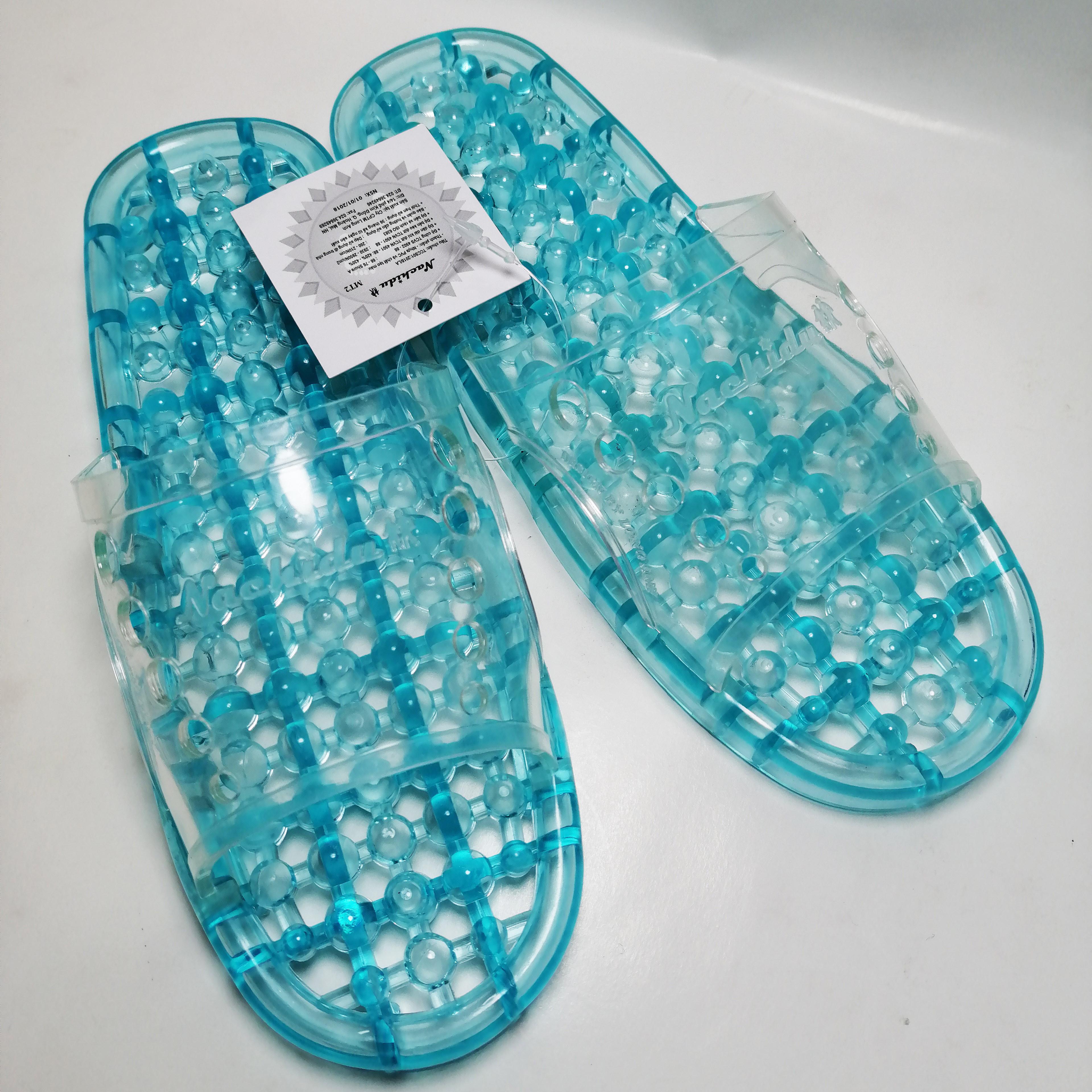 Dép massage TRẺ EM đi trong nhà MT2 -Màu xanh dương