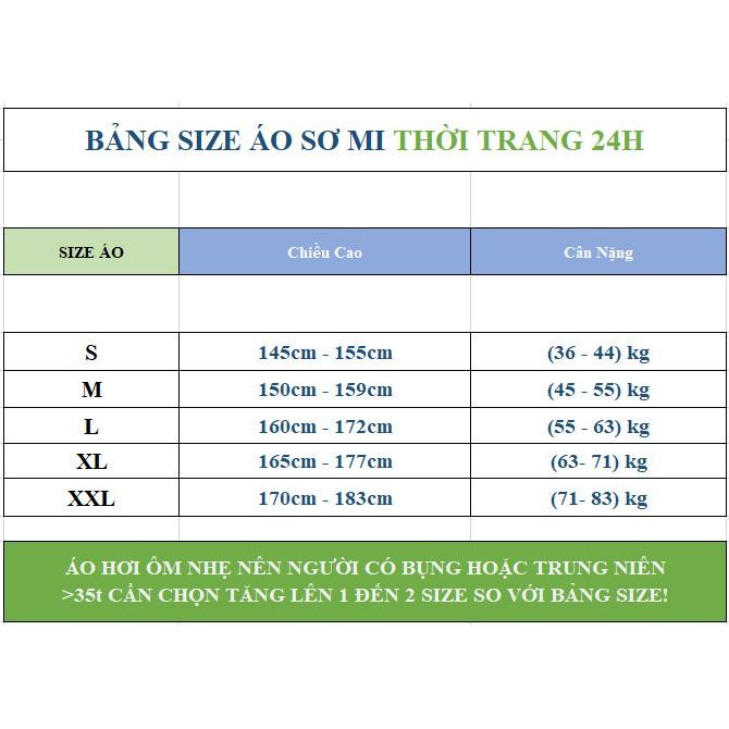 Áo Sơ Mi Nam Dài Tay Body Chuẩn Dáng Nhiều Màu THOITRANG24H