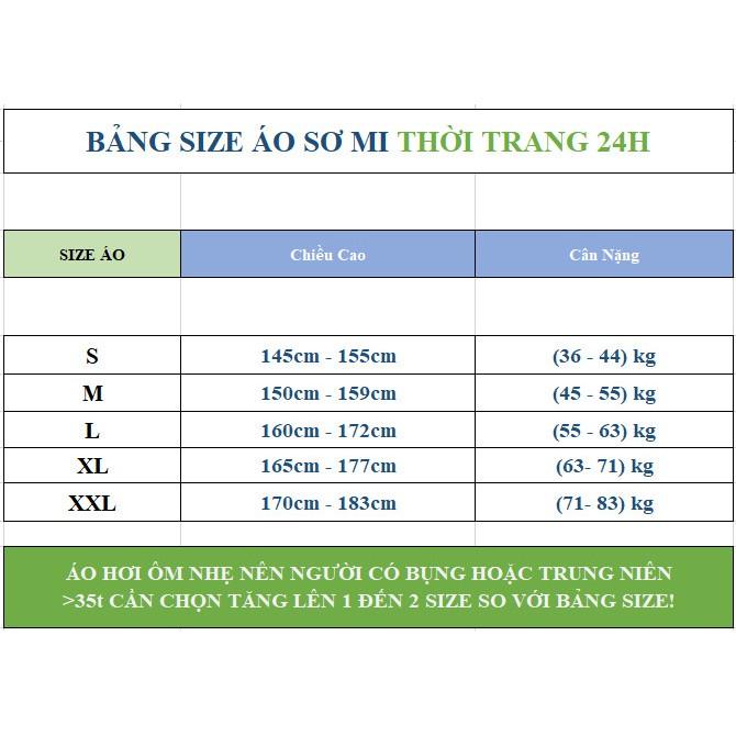 Áo Sơ Mi Nam Dài Tay Body Chuẩn Dáng Nhiều Màu THOITRANG24H