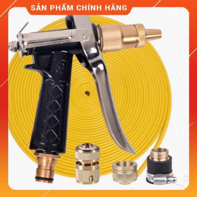 (HÀNG HOT SIÊU CHÂT) Bộ dây và vòi xịt tăng áp lực nươc 300% loại 10m (cút đồng) 206712