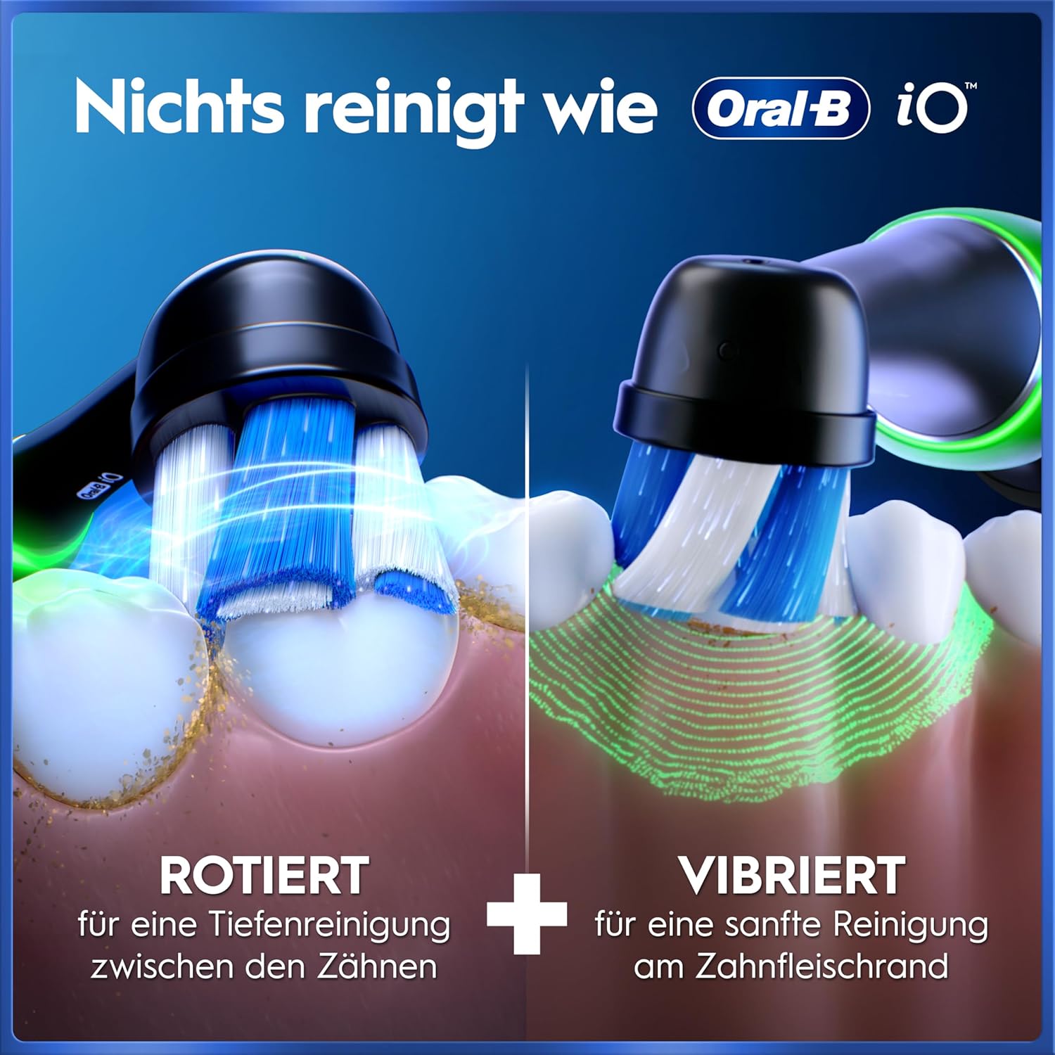 Bàn chải đánh răng điện Oral-B iO Series 5 màu đen kèm hộp Hàng chính hãng