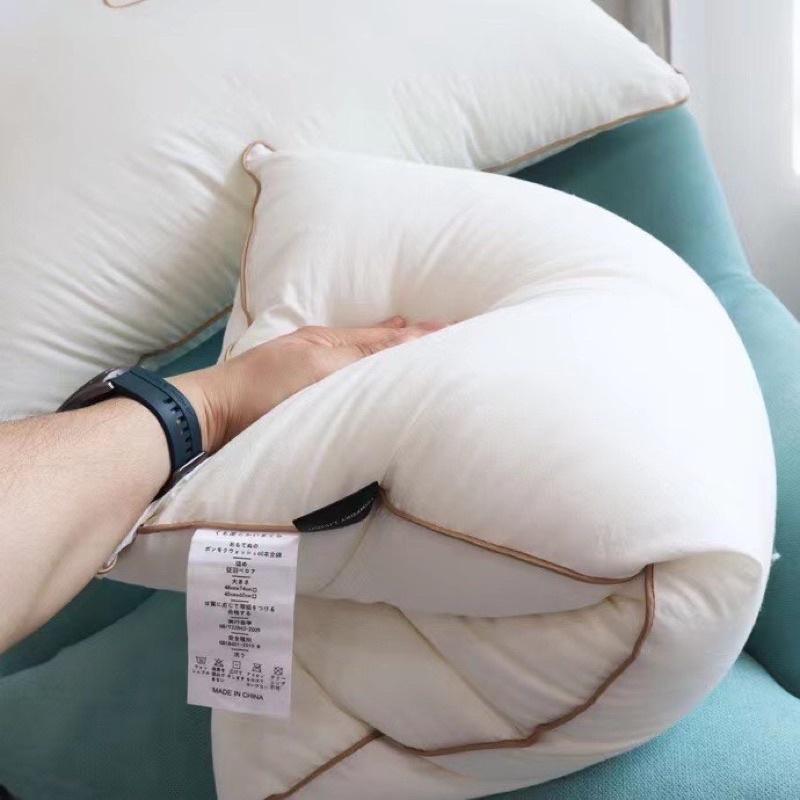 Đôi Ruột Gối Gấu Teddy Hàng Nhập khẩu Cao Cấp Làm Bằng Vải Cotton Thoáng Mát
