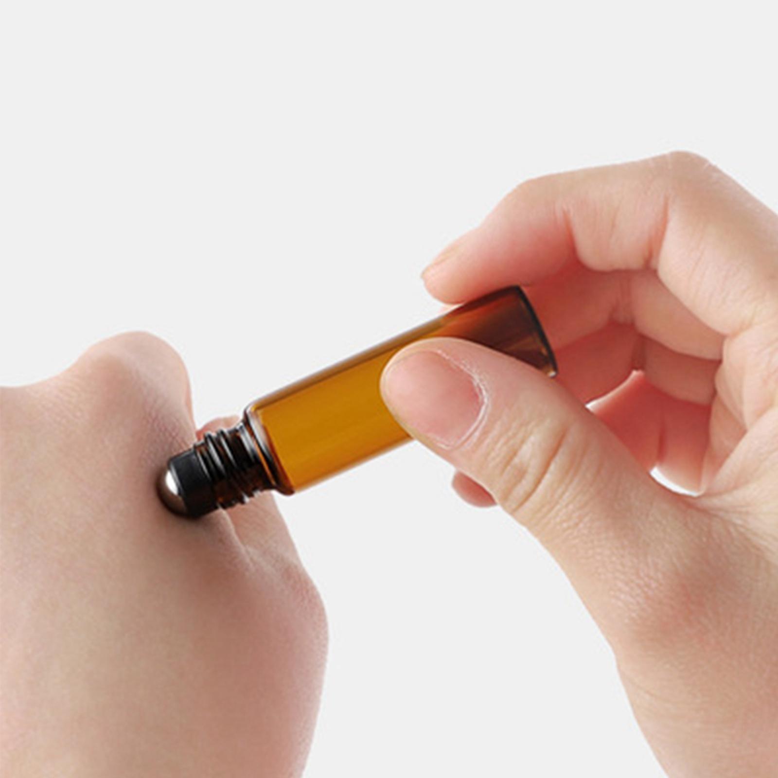 Rollerball Bottle Cosmetic Container Roll on for Essential Oil Liquids