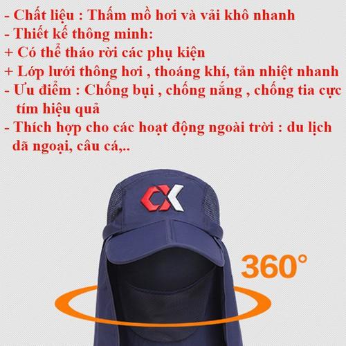 Nón Mũ Câu Cá Chống Nắng