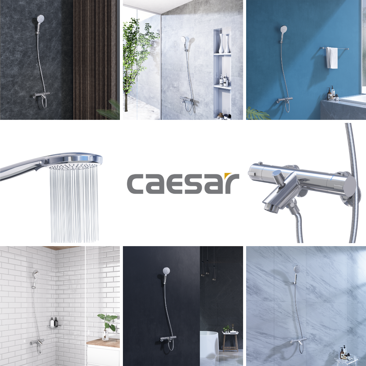 Sen tắm đứng nhiệt tự động TS617