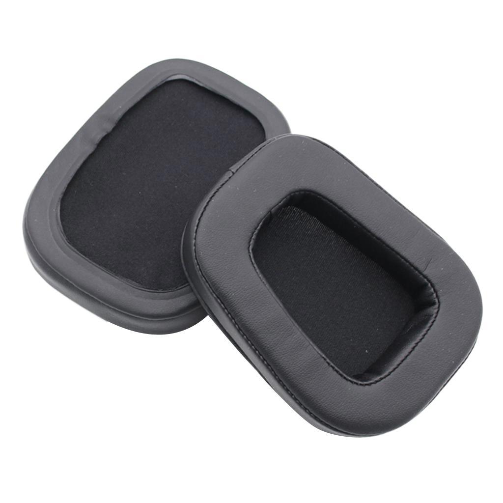 2 Pairs Ear Pads Foam Cushions for Logitech G633 G933 Ear Headphones Headset