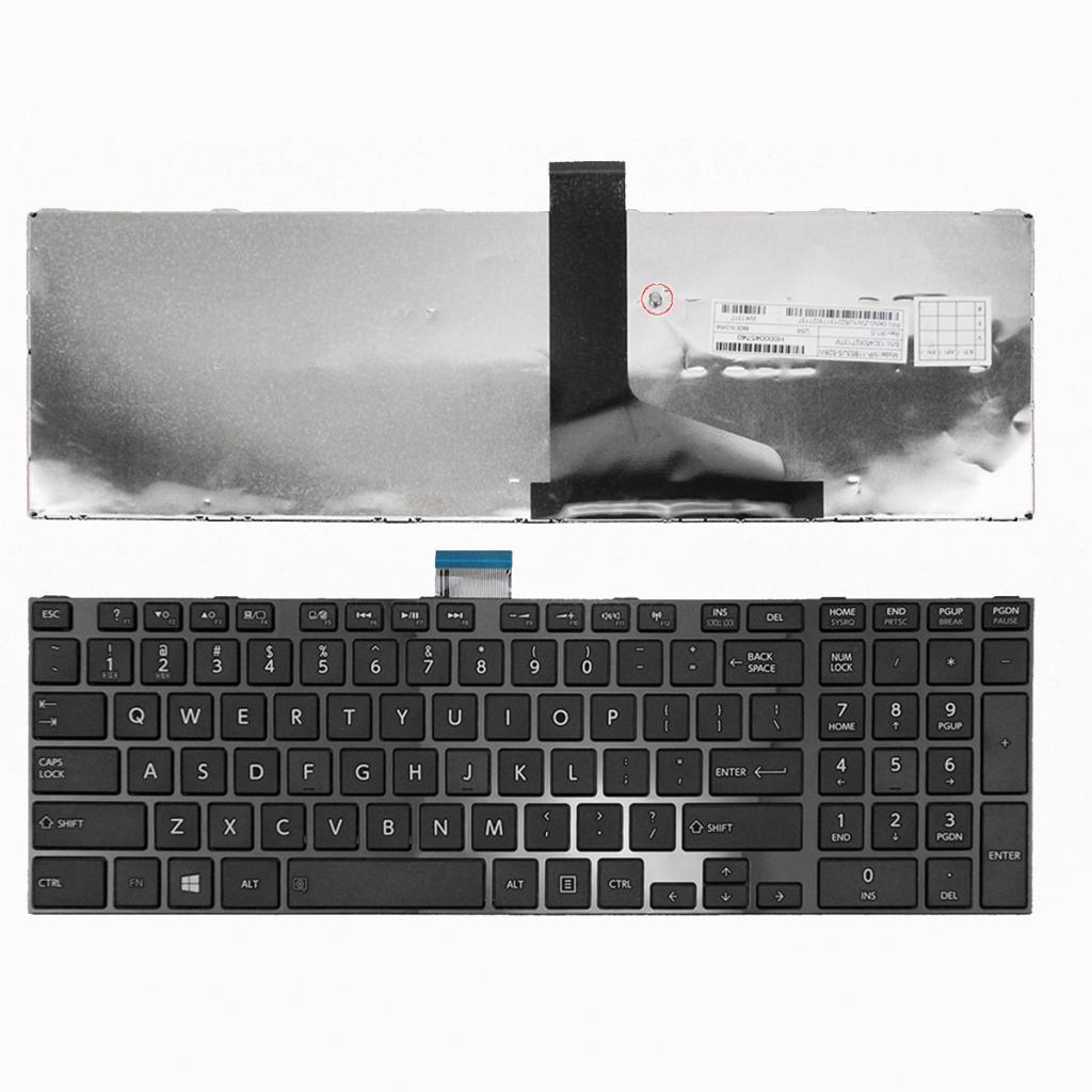Keyboard US QWERTY Exchange Keyboard Replacement for Toshiba P850 P855 P870