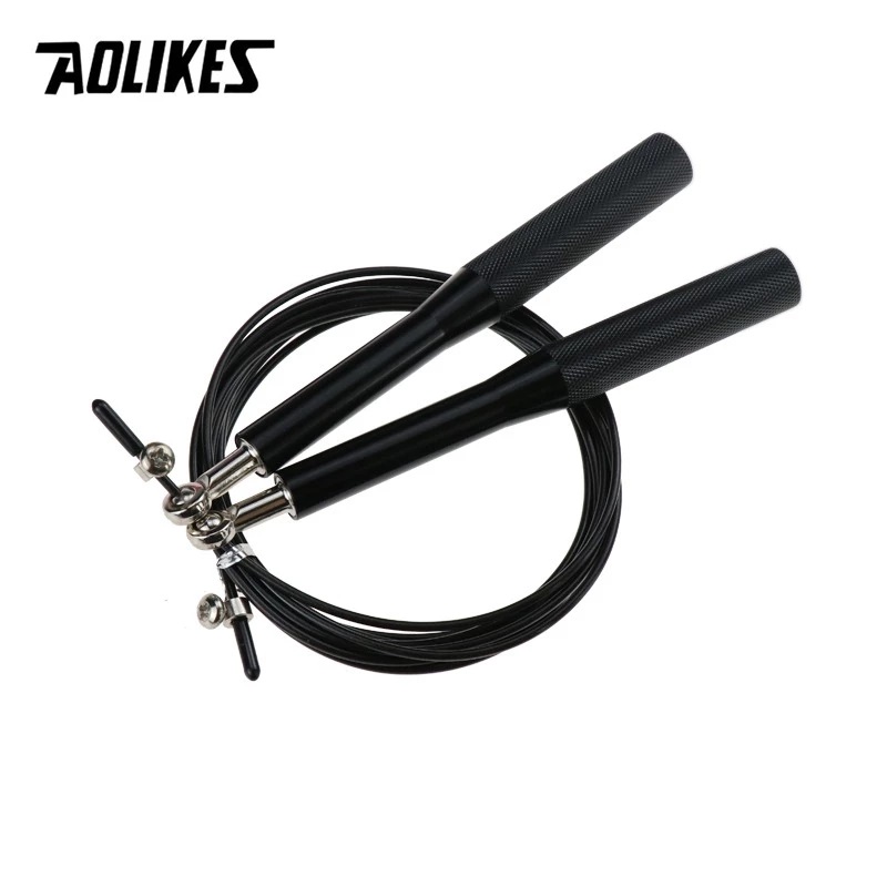 Dây nhảy thể dục loại nặng AOLIKES A-3203 lõi thép cao cấp Speed Jump Rope