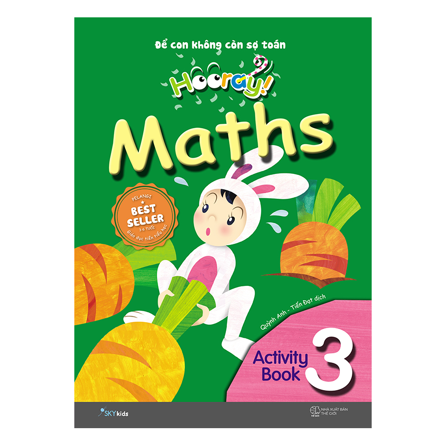 Hooray Math – Để Con Không Còn Sợ Toán (Activity Book 3)