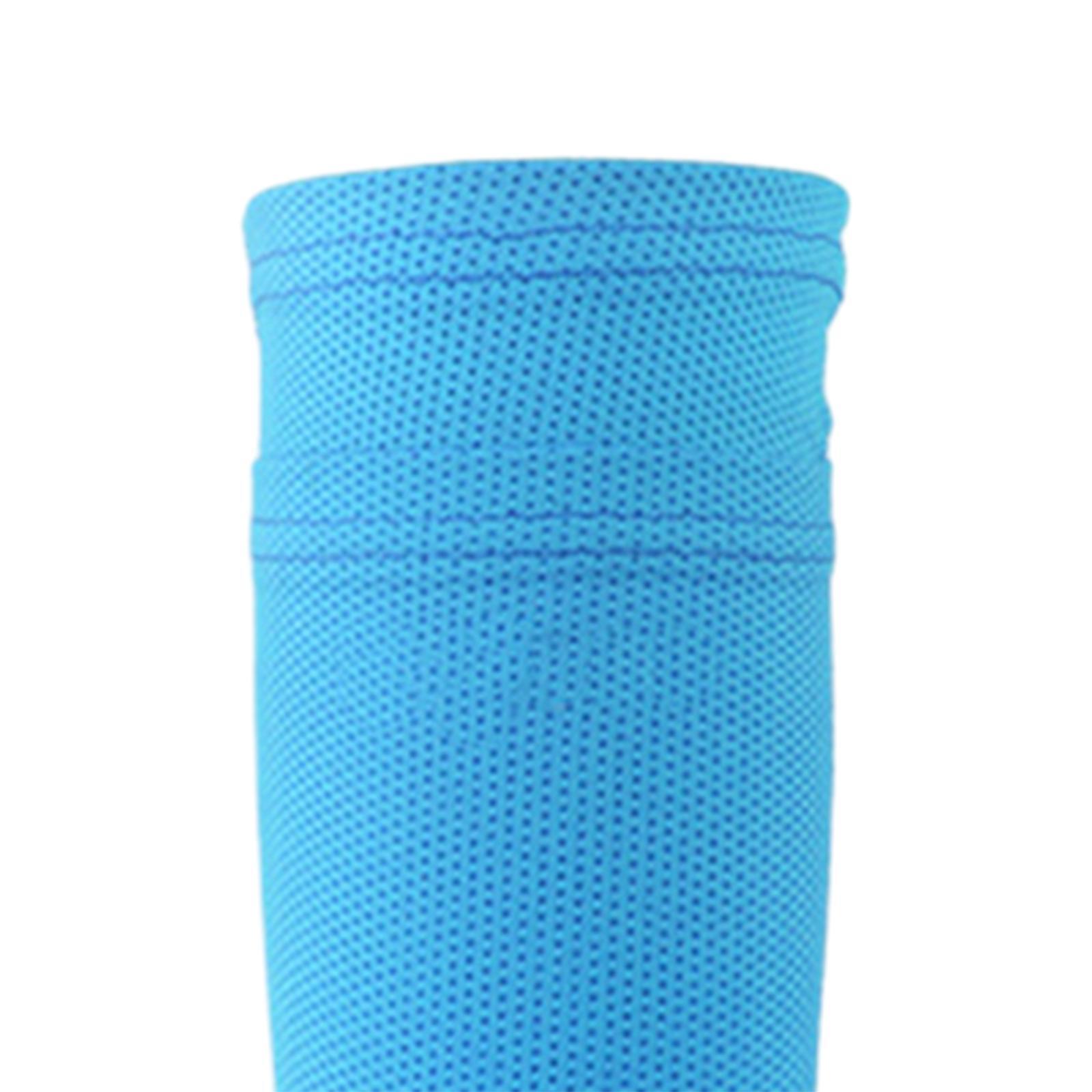 2x Shin Guard Sleeves, Football Leg Sleeves, Leg Performance Support Protective Socks Calf Leg Compression Sleeve for Athlete, Teens Adult