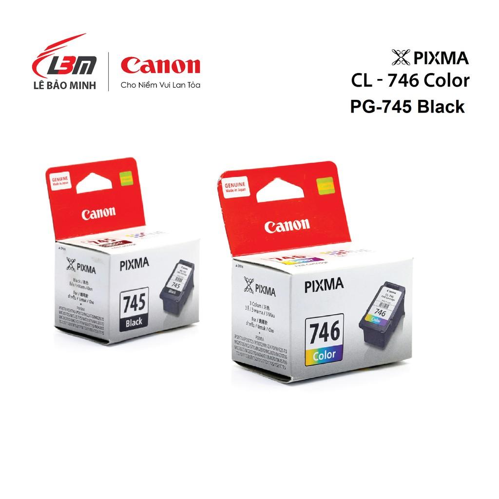 Hộp mực Canon PG-745 và CL-746 - HÀNG CHÍNH HÃNG