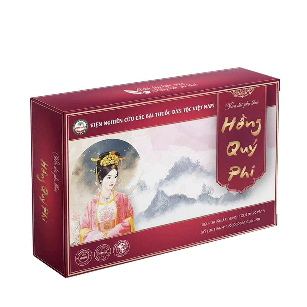 VIÊN ĐẶT PHỤ KHOA HỒNG QUÝ PHI ( Hộp 05 viên )