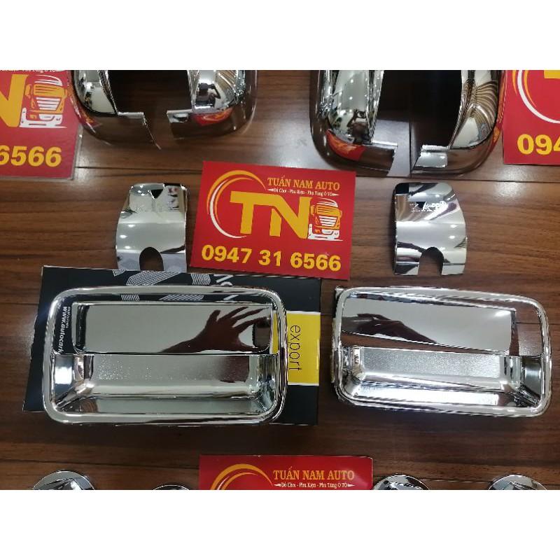 ỐP TAY NẮM CỬA MẠ CRÔM INOX KIA 1.4 TẤN, K3000, K165, K190, K2700, K140