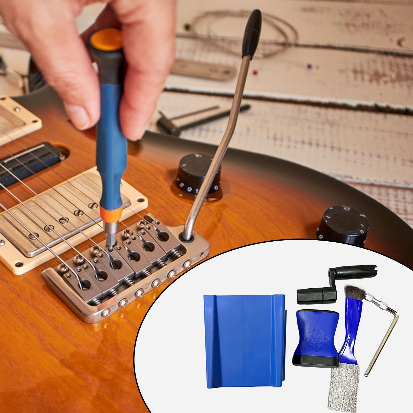 Guitar Maintenance Kit DIY Kit Accessories Neck Bracket for Violin Ukulele