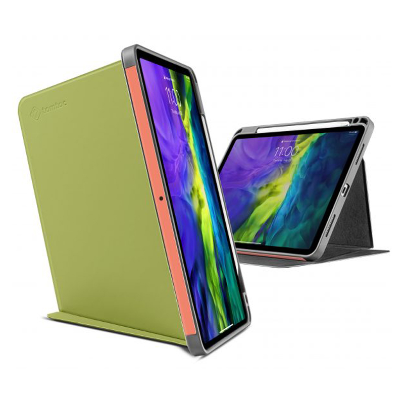 Bao da TOMTOC dành cho iPad Pro 12.9 inch từ tính đa góc SMART-TRI-B02-004 hỗ trợ sạc không dây APPLE PENCIL - Hàng chính hãng