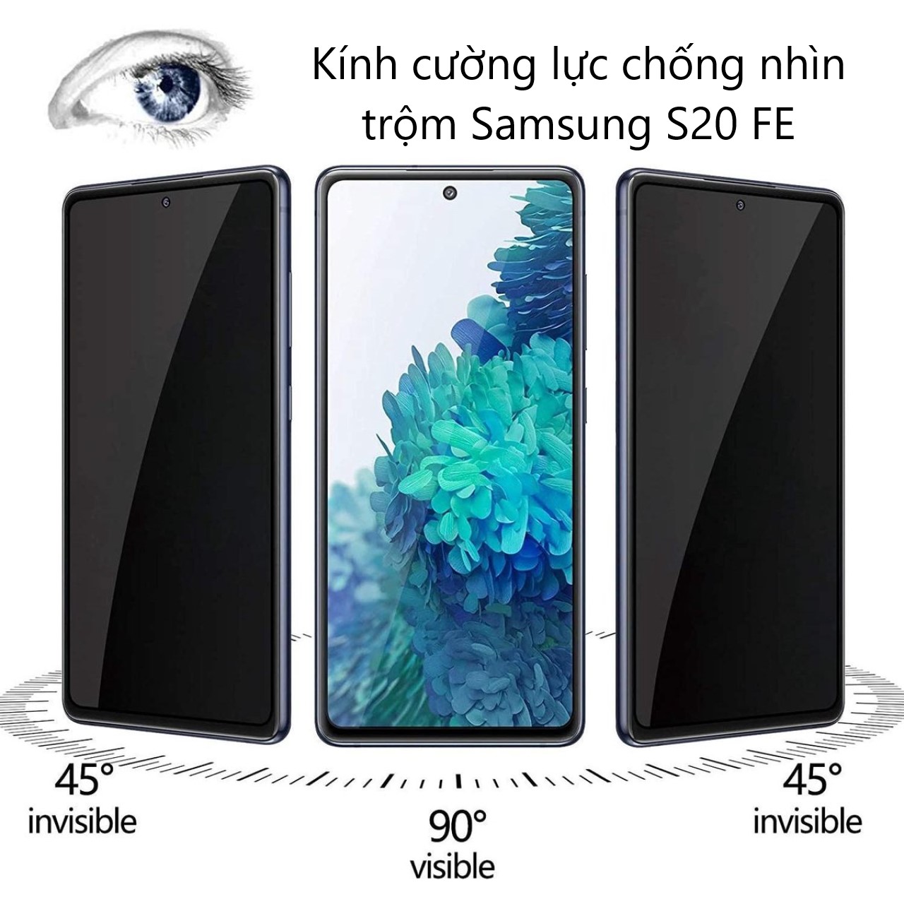 Kính cường lực chống nhìn trộm cho các dòng SAMSUNG S20 FE S21 FE