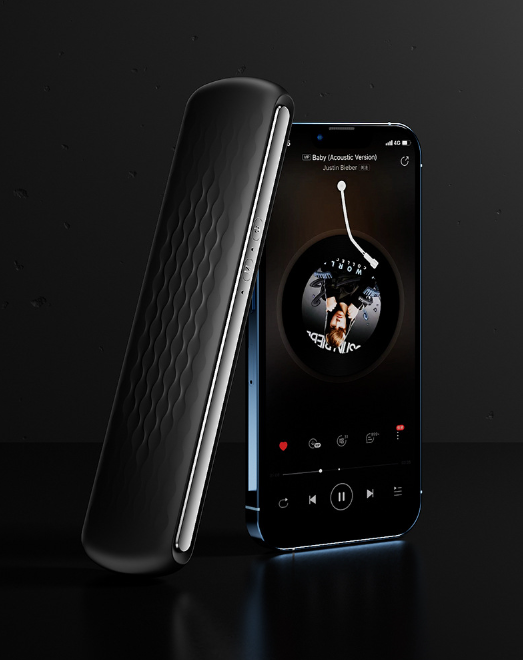Loa Thanh bluetooth 5.1 truyền dẫn xương nghe nhạc lúc thư giãn đi ngủ Bone Sleep Conduction Tech