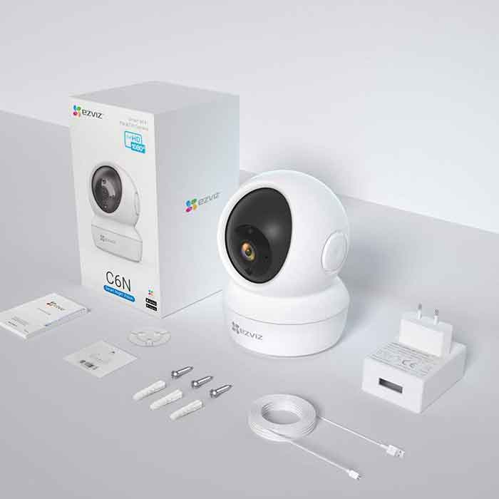 Camera IP EZVIZ C6N 2MP 1080p Smart Night Vision - Tặng Thẻ Nhớ NETAC 32GB - Hàng Chính Hãng