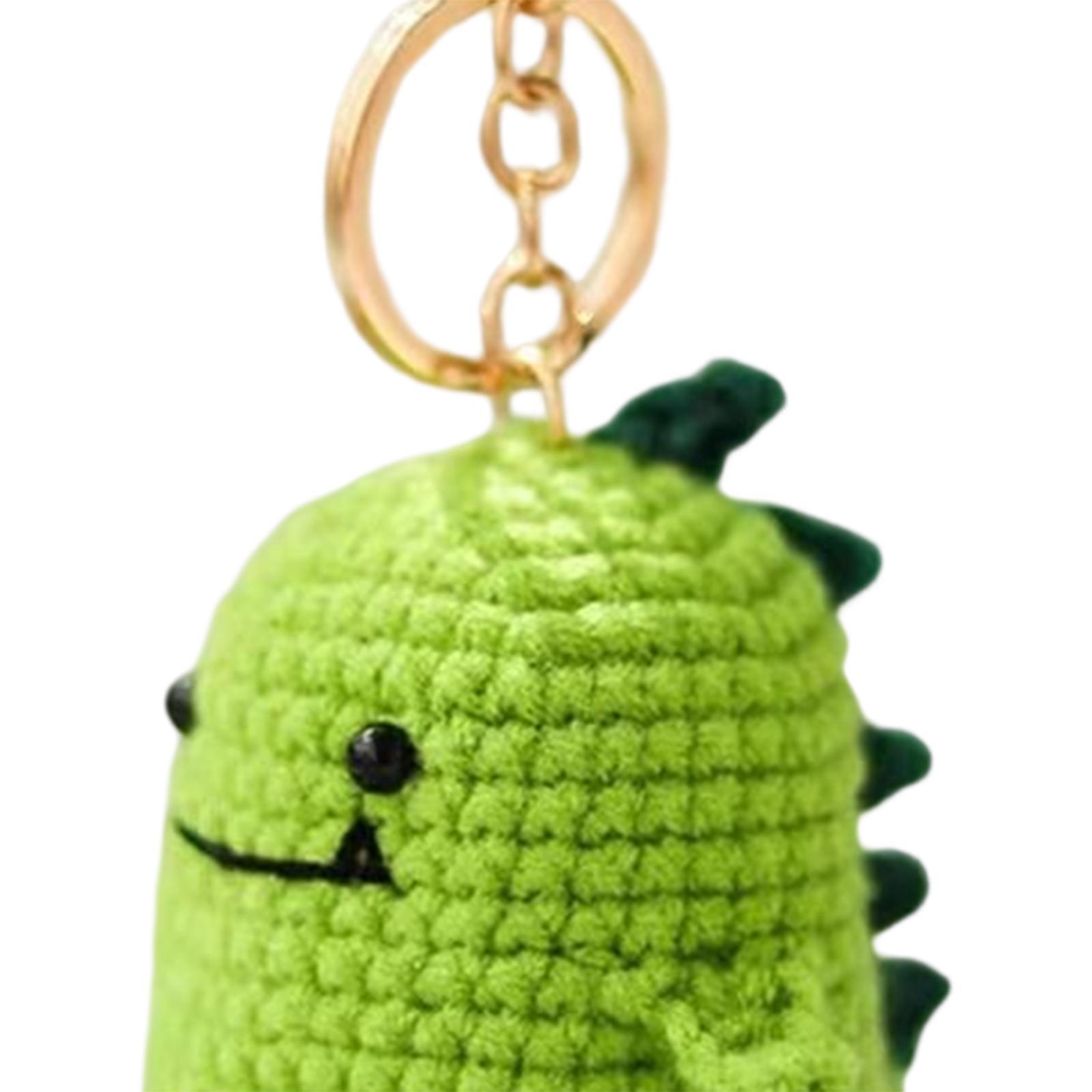2Pcs Doll Crochet Set Make Your Own Cute Dinosaur Beginner Crochet Set for Starter Beginners