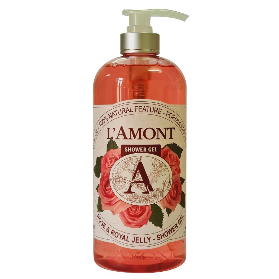 Sữa Tắm L'amont En Provence Rose (Hoa Hồng) Shower Gel 1000ml