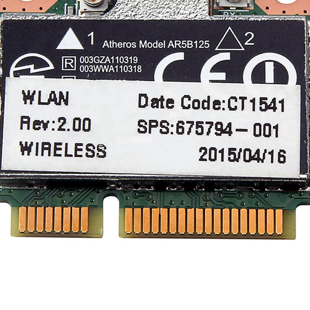 AR9435 / AR5B125 WLAN WLAN Card 675794 001 670036 001 for Dell