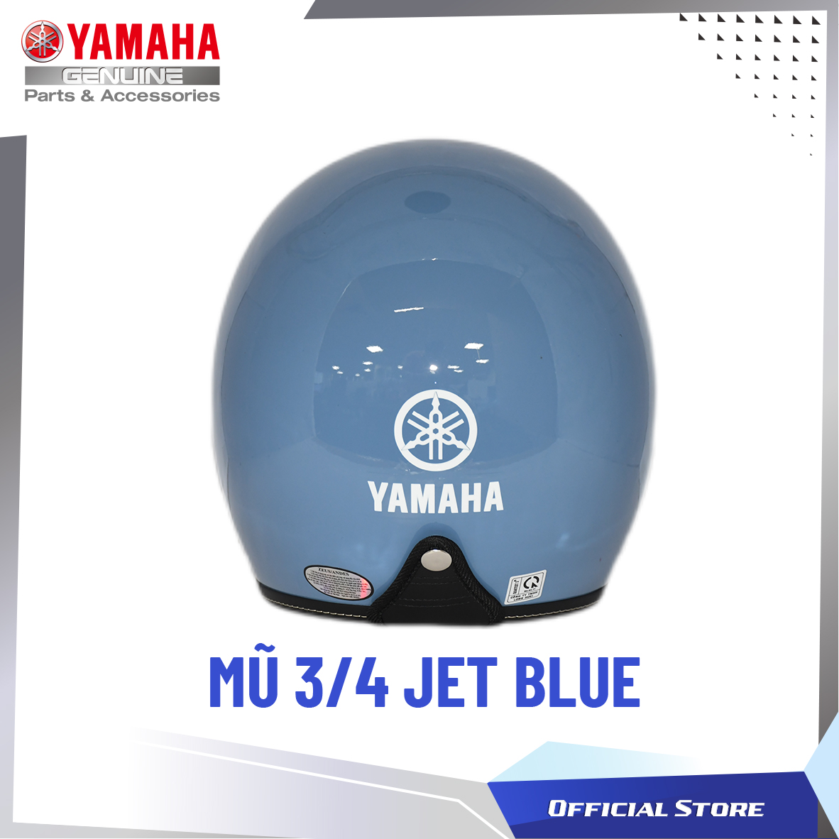 MŨ 3/4 JET ELECTRICBLUE