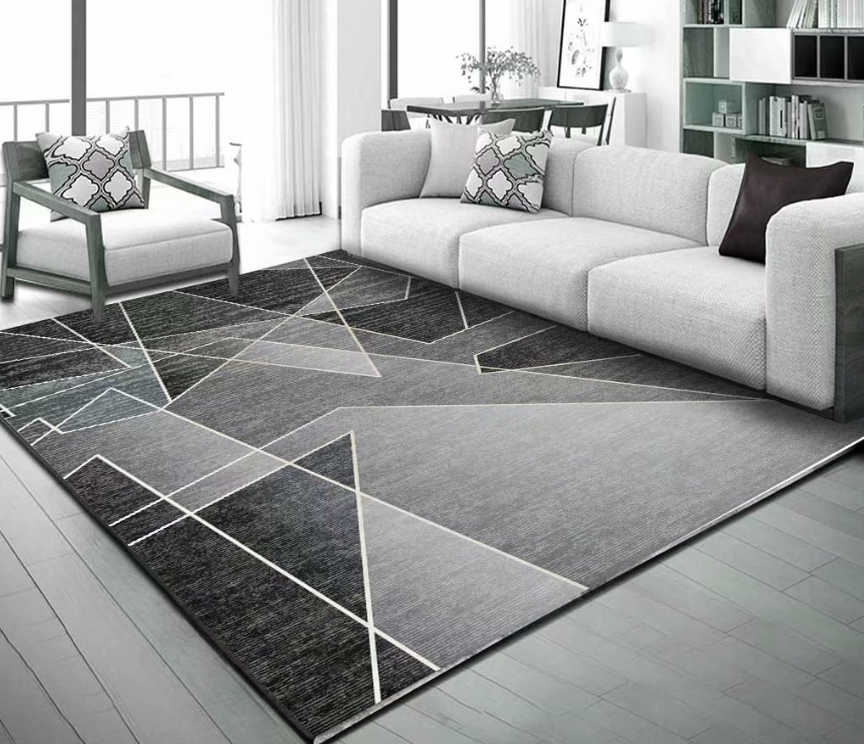 Thảm Trải Sàn Họa Tiết Hình Học Sofa Atticus 1.6x2.3m