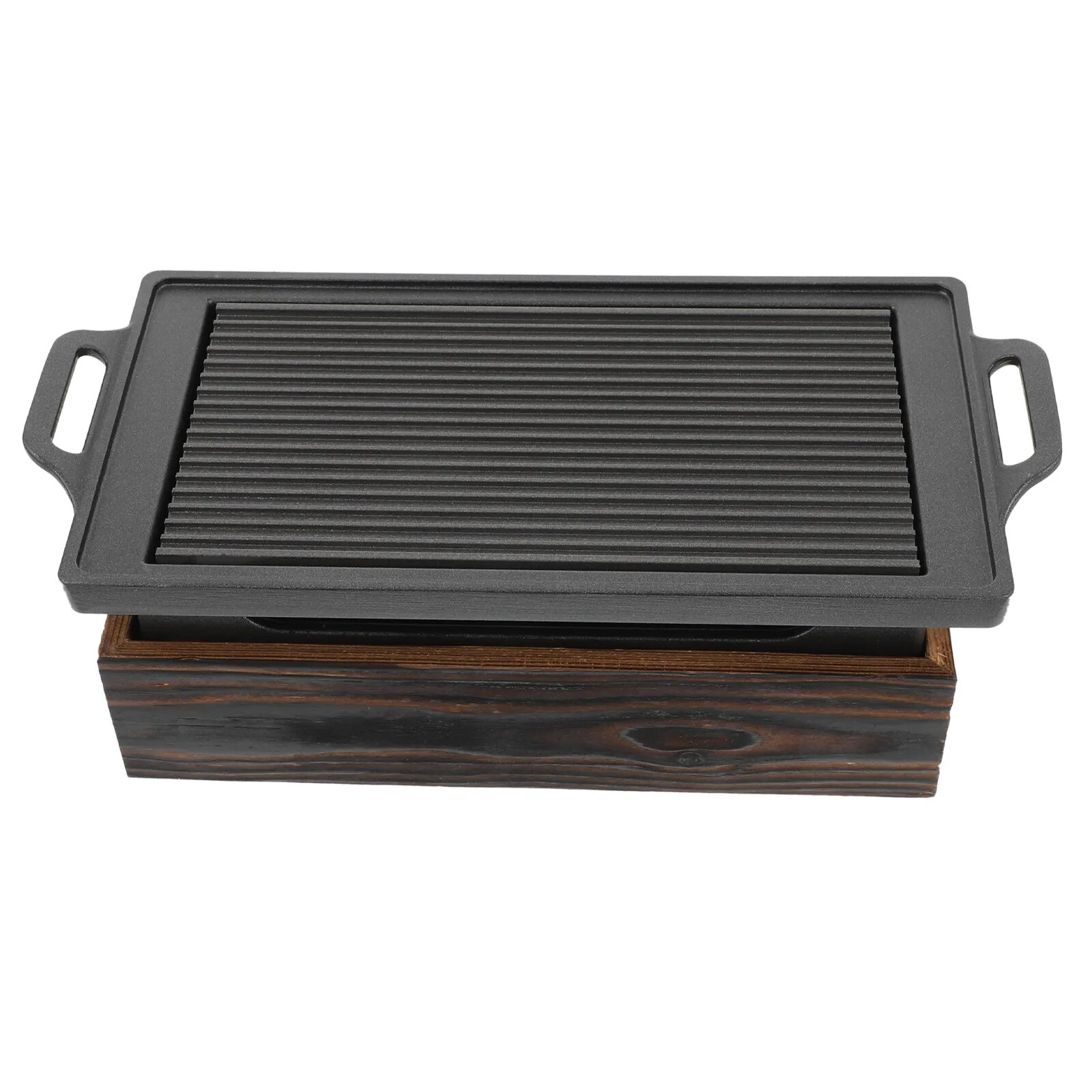 Bếp nướng cồn kiểu Nhật Japanese Style Alcohol Stove Grill Practical BBQ Tray