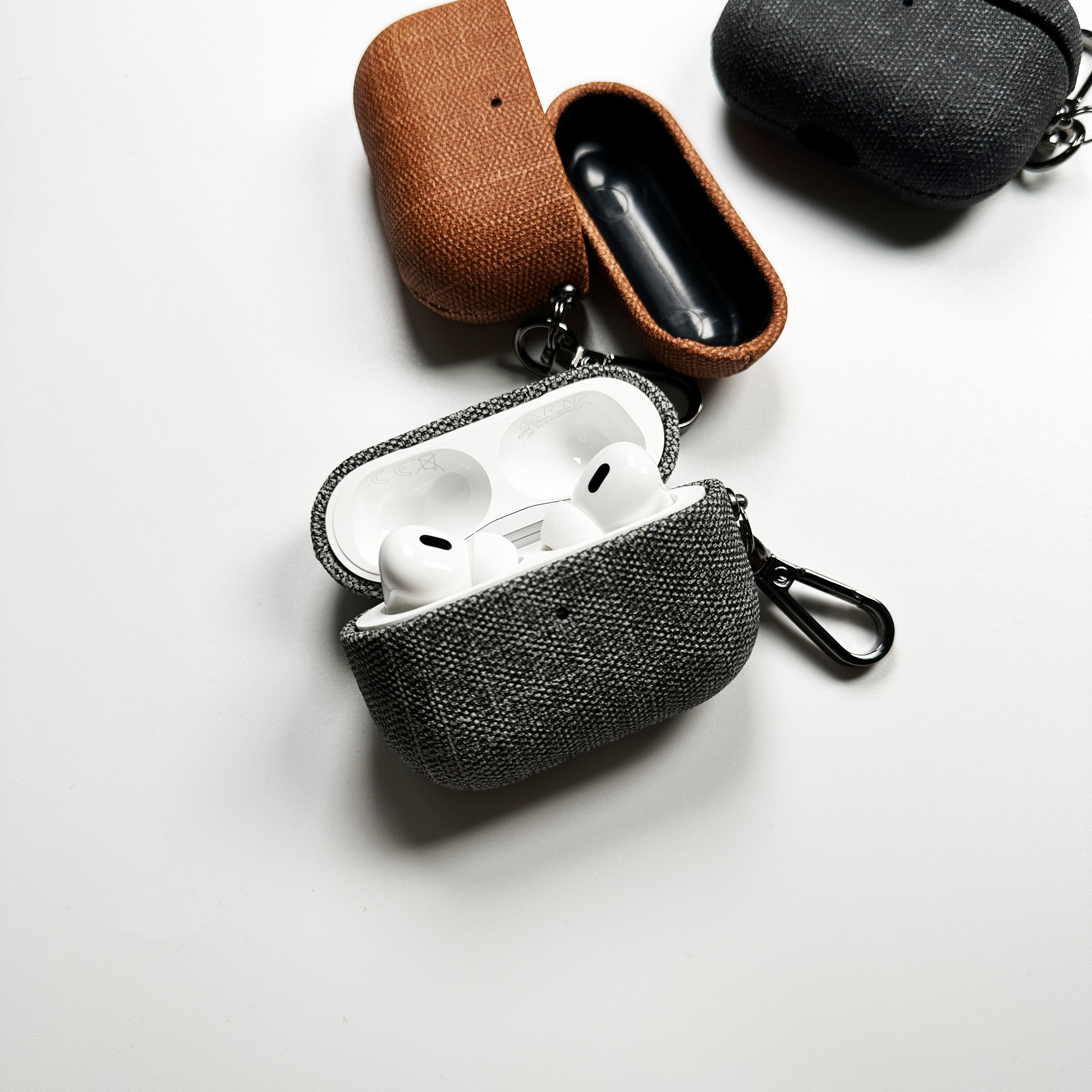 Bao Case Hybrid Vải Folio cho Airpods Pro / Airpods 3 / Airpods Pro 2