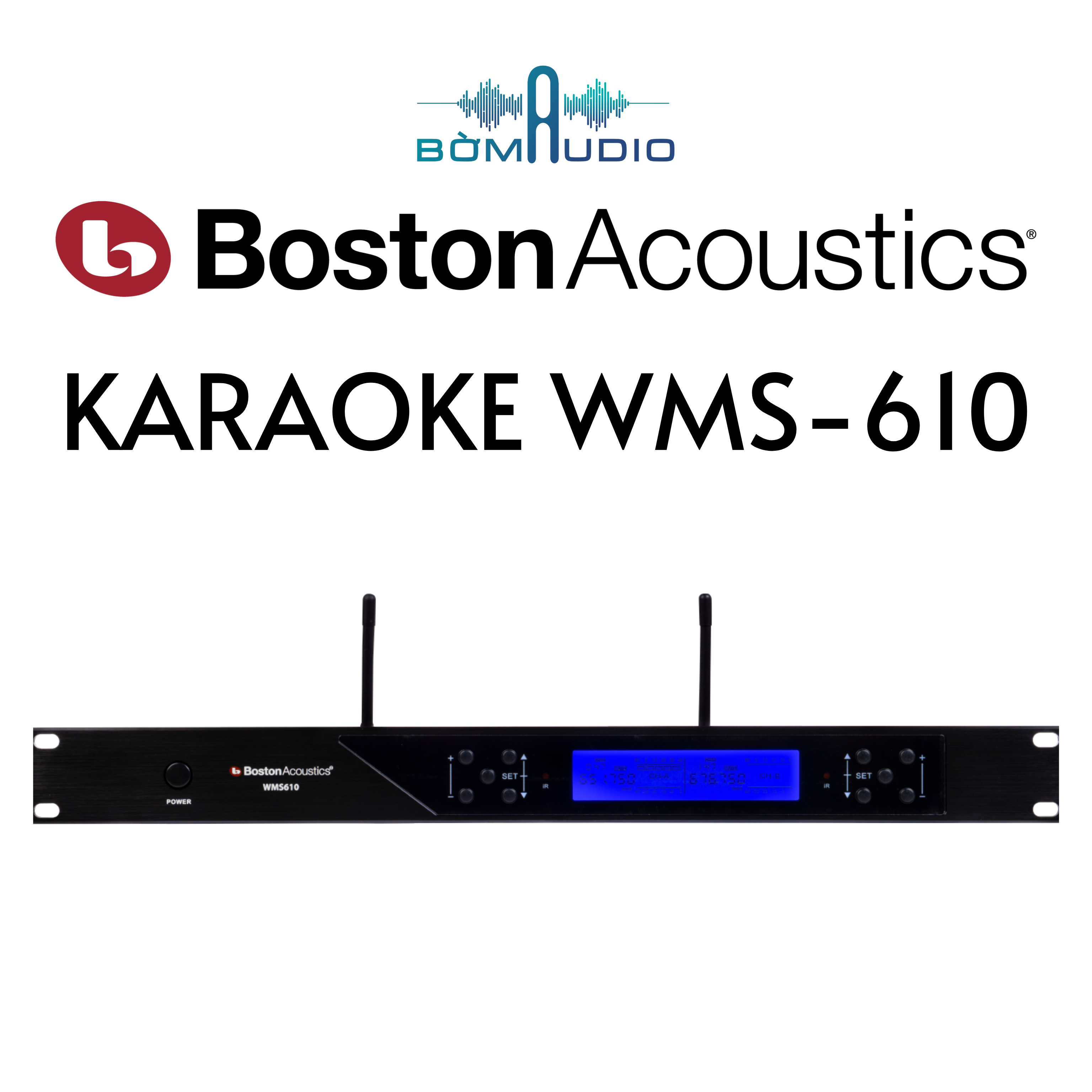 Micro Boston Acoustics WMS-610| Hàng chính hãng bảo hành 12 tháng trên toàn quốc| NEW 100%