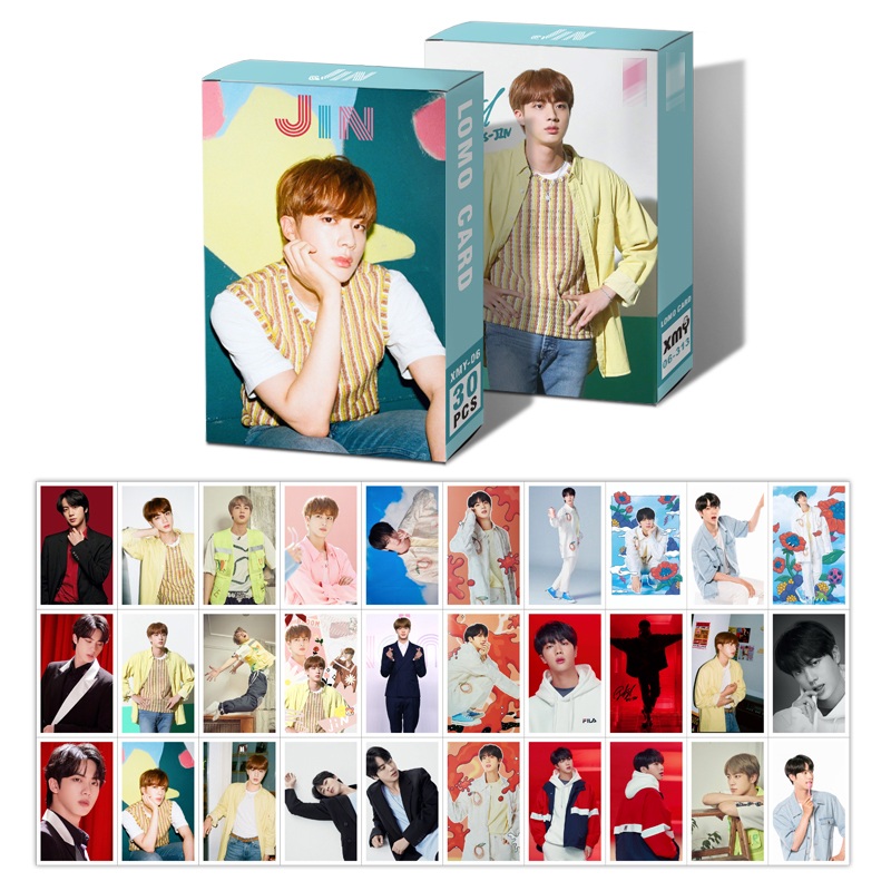 Bộ lomo card JIN BTS